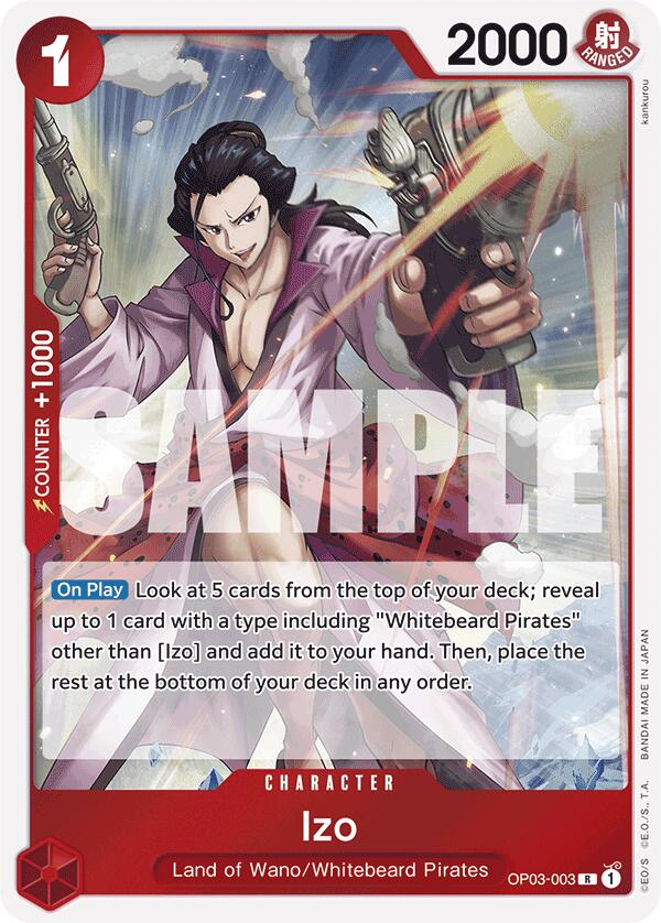 Izo (OP03-003) (Reprint) [Premium Booster -The Best-] | Card Merchant Takapuna