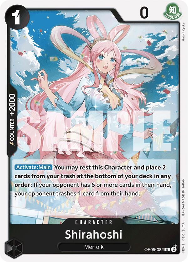 Shirahoshi (OP05-082) (Reprint) [Premium Booster -The Best-] | Card Merchant Takapuna