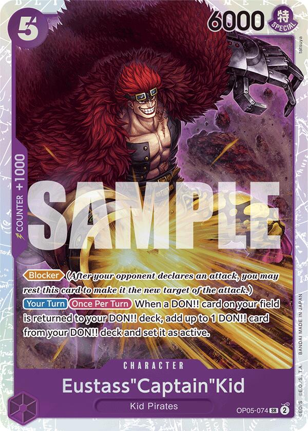 Eustass"Captain"Kid (Reprint) [Premium Booster -The Best-] | Card Merchant Takapuna