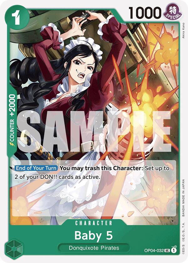 Baby 5 (OP04-032) (Reprint) [Premium Booster -The Best-] | Card Merchant Takapuna