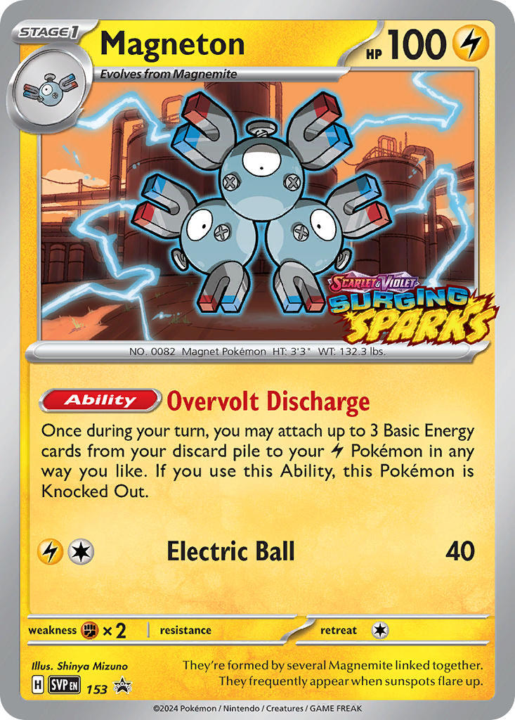 Magneton (153) [Scarlet & Violet: Black Star Promos] | Card Merchant Takapuna