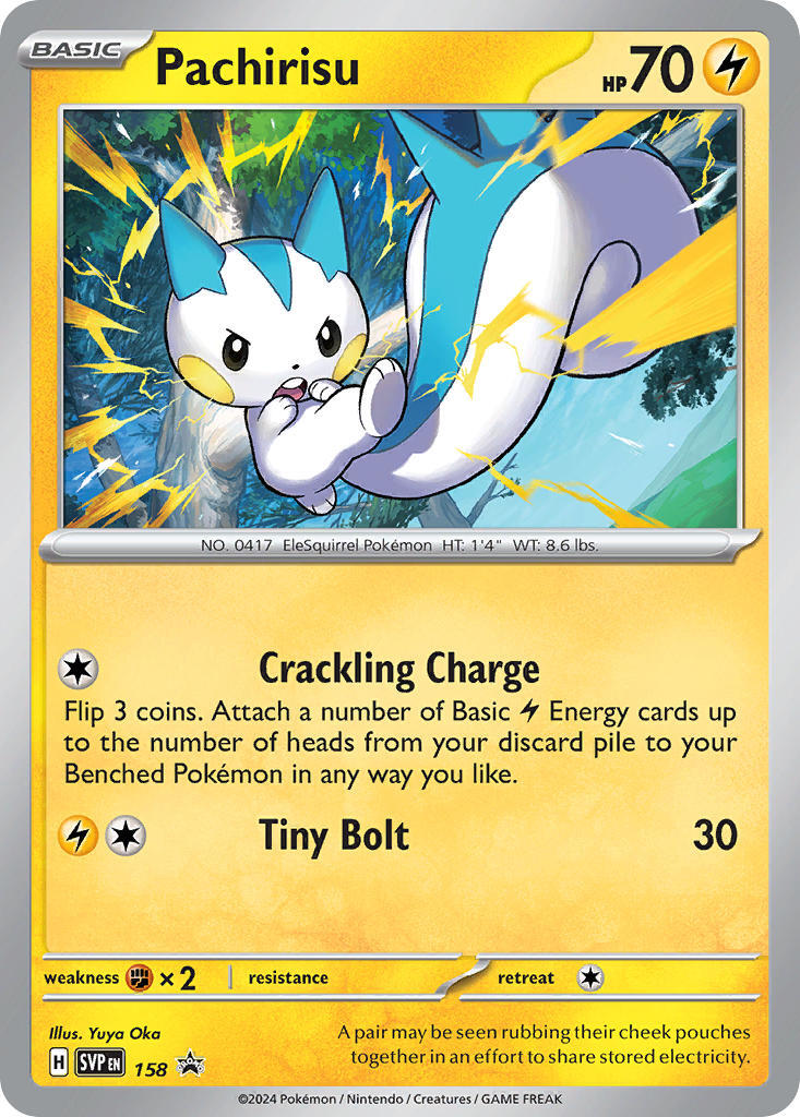 Pachirisu (158) [Scarlet & Violet: Black Star Promos] | Card Merchant Takapuna