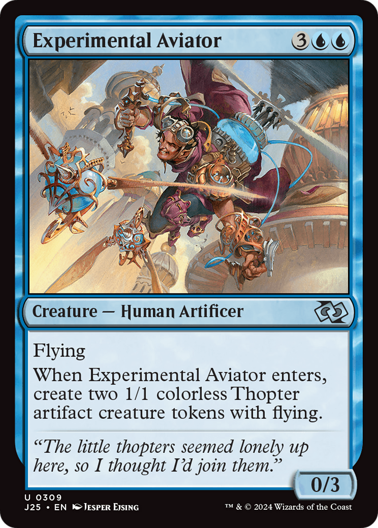 Experimental Aviator [Foundations Jumpstart] | Card Merchant Takapuna