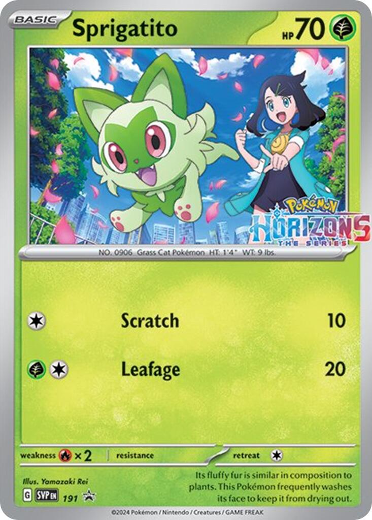 Sprigatito (191) [Scarlet & Violet: Black Star Promos] | Card Merchant Takapuna