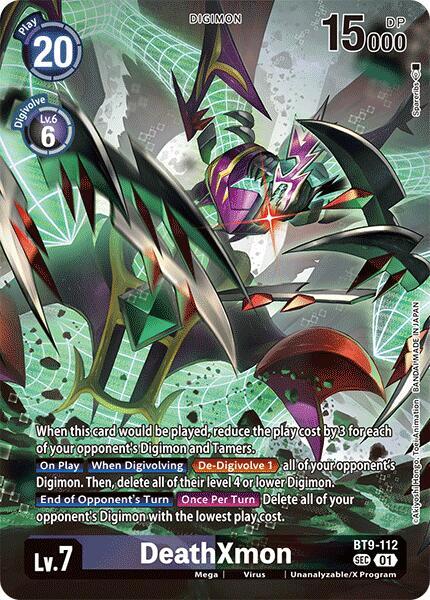 DeathXmon [BT9-112] (Alternate Art) [Special Limited Set] | Card Merchant Takapuna