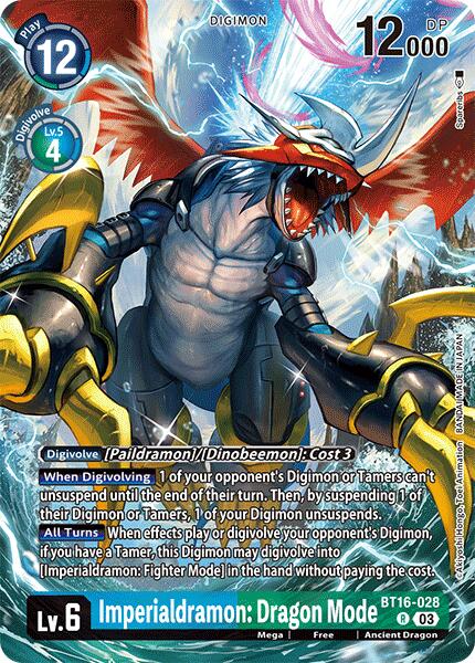 Imperialdramon: Dragon Mode [BT16-028] (Alternate Art) [Special Limited Set] | Card Merchant Takapuna