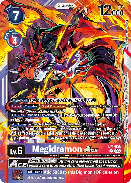 Megidramon ACE [LM-026] [Special Limited Set] | Card Merchant Takapuna