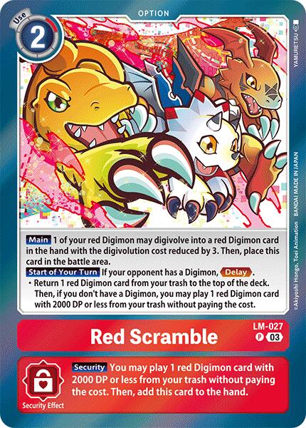 Red Scramble [LM-027] [Special Limited Set] | Card Merchant Takapuna