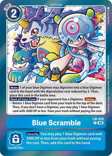 Blue Scramble [LM-028] [Special Limited Set] | Card Merchant Takapuna