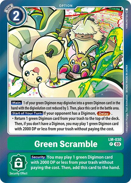 Green Scramble [LM-030] [Special Limited Set] | Card Merchant Takapuna