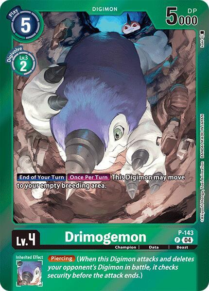 Drimogemon [P-143] (Reprint) [Special Limited Set] | Card Merchant Takapuna