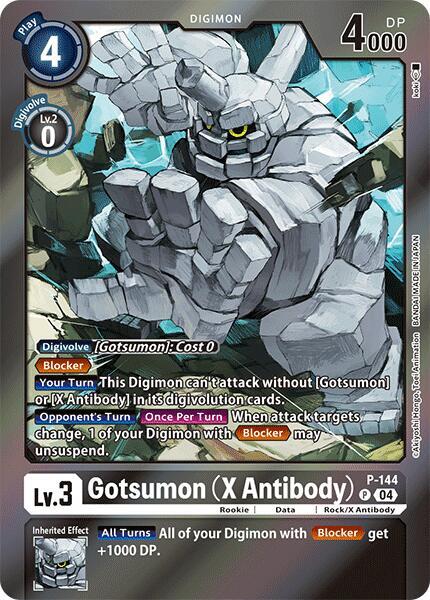 Gotsumon [P-144] (X Antibody) (Reprint) [Special Limited Set] | Card Merchant Takapuna