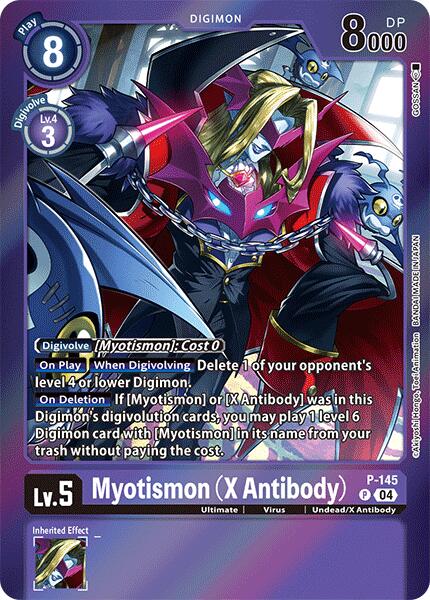 Myotismon [P-145] (X Antibody) (Reprint) [Special Limited Set] | Card Merchant Takapuna