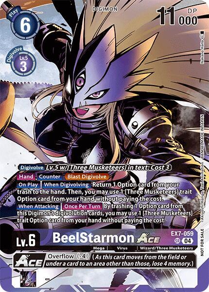 BeelStarmon ACE [EX7-059] (Alternate Art) (Box Topper) [Special Limited Set] | Card Merchant Takapuna