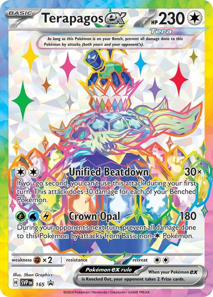 Terapagos ex (165) [Scarlet & Violet: Black Star Promos] | Card Merchant Takapuna