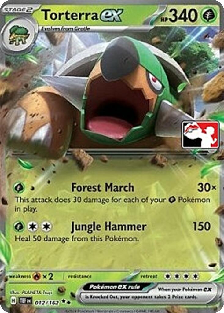 Torterra ex (012/162) [Prize Pack Series Five] | Card Merchant Takapuna