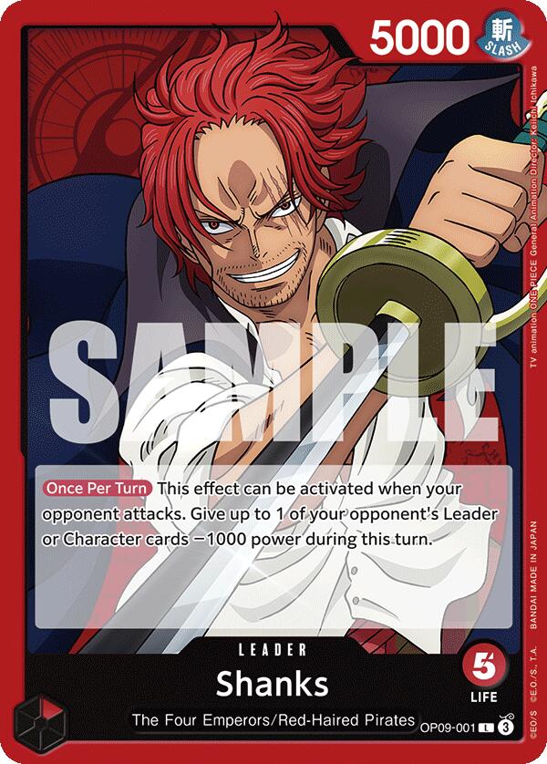 Shanks [Emperors in the New World] | Card Merchant Takapuna