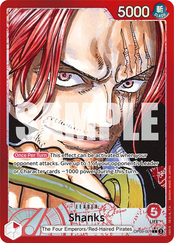 Shanks (Parallel) [Emperors in the New World] | Card Merchant Takapuna