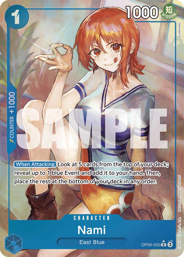 Nami (Parallel) [Emperors in the New World] | Card Merchant Takapuna