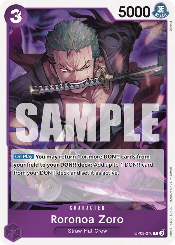 Roronoa Zoro [Emperors in the New World] | Card Merchant Takapuna