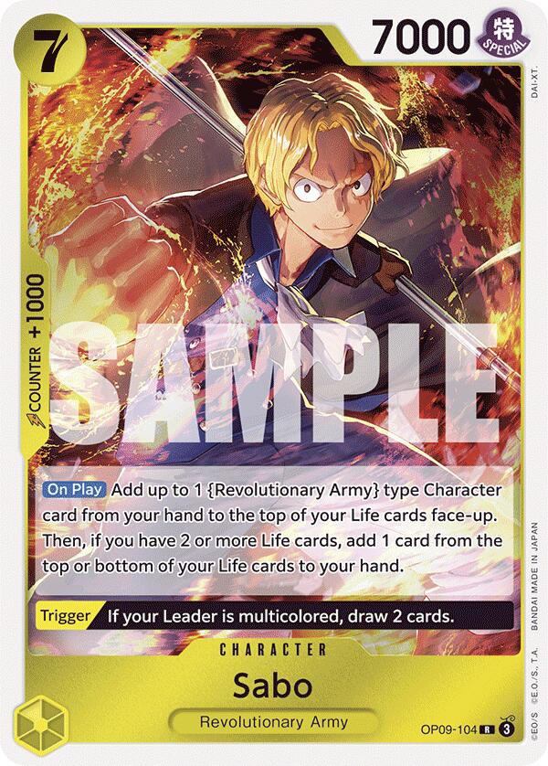 Sabo [Emperors in the New World] | Card Merchant Takapuna