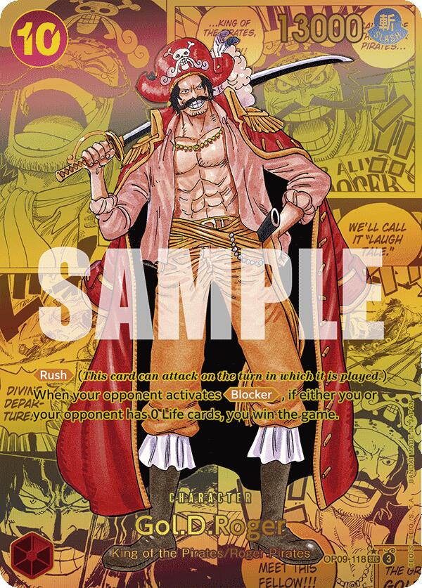 Gol.D.Roger (Manga Parallel) [Emperors in the New World] | Card Merchant Takapuna