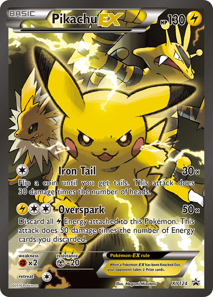 Pikachu EX (XY124) [XY: Black Star Promos] | Card Merchant Takapuna