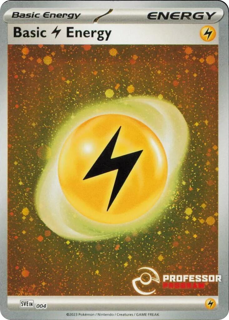 Lightning Energy (004) (2023) [Professor Program Promos] | Card Merchant Takapuna