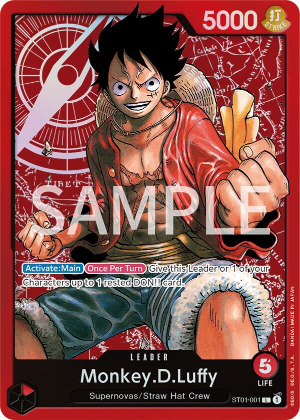 Monkey.D.Luffy [Revision Pack Cards] | Card Merchant Takapuna