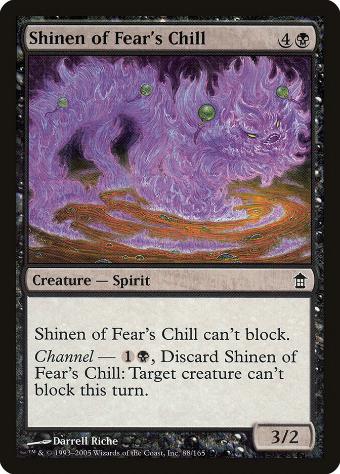 Shinen of Fear's Chill [Saviors of Kamigawa] | Card Merchant Takapuna