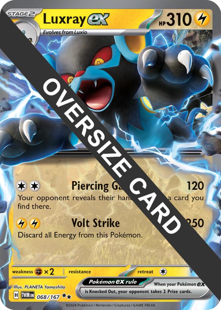 Luxray ex (068/167) (Jumbo Card) [Miscellaneous Cards] | Card Merchant Takapuna