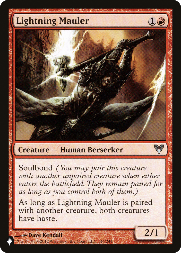 Lightning Mauler [The List Reprints] | Card Merchant Takapuna