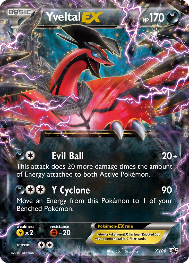 Yveltal EX (XY08) [XY: Black Star Promos] | Card Merchant Takapuna