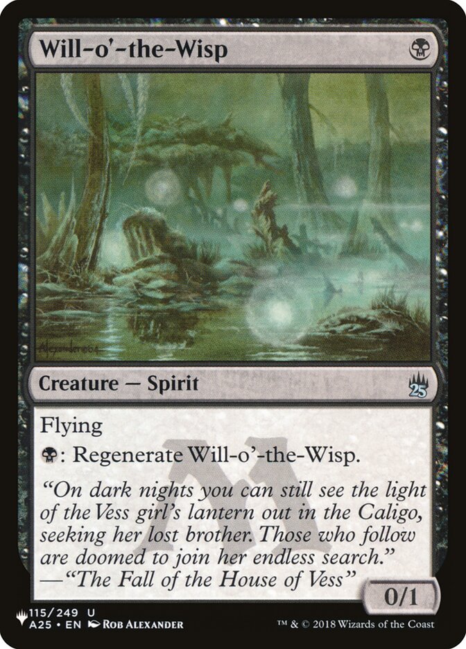 Will-o'-the-Wisp [The List] | Card Merchant Takapuna