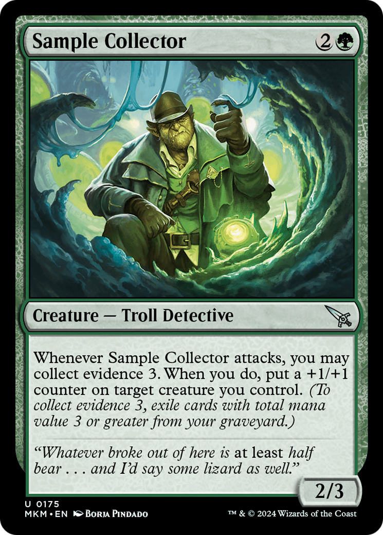 Sample Collector [Murders at Karlov Manor] | Card Merchant Takapuna