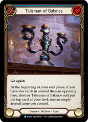 Talisman of Balance [EVR188] (Everfest)  1st Edition Cold Foil | Card Merchant Takapuna