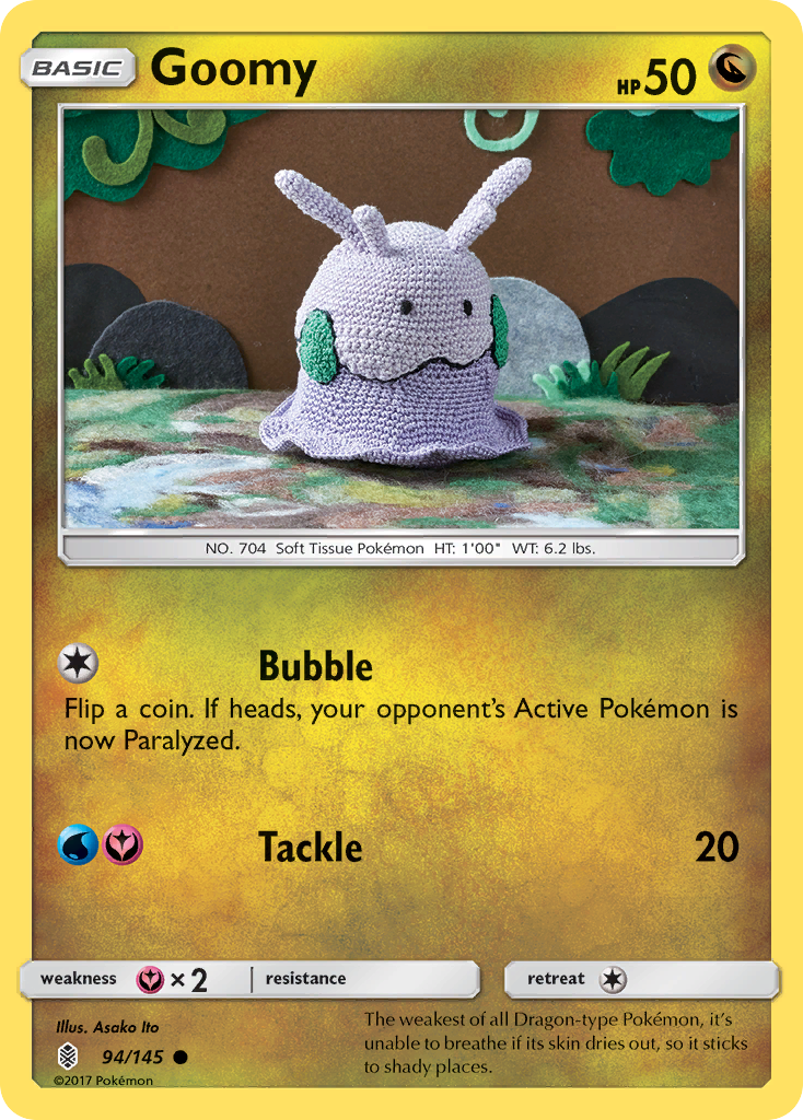 Goomy (94/145) [Sun & Moon: Guardians Rising] | Card Merchant Takapuna