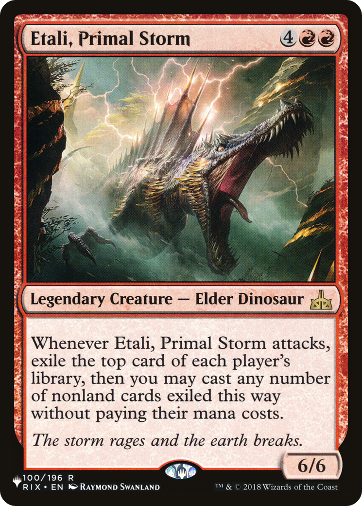 Etali, Primal Storm [The List] | Card Merchant Takapuna