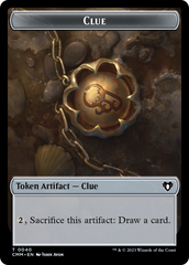 Clue // Construct (0041) Double-Sided Token [Commander Masters Tokens] | Card Merchant Takapuna