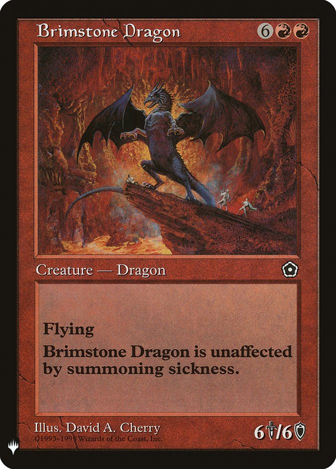 Brimstone Dragon [Mystery Booster] | Card Merchant Takapuna