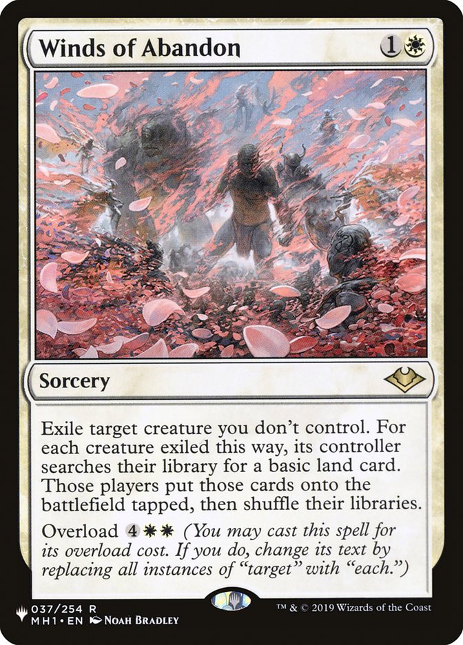 Winds of Abandon [The List] | Card Merchant Takapuna