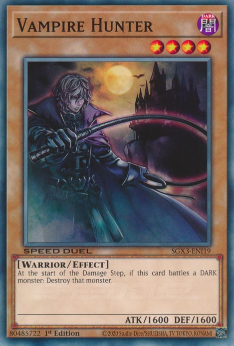 Vampire Hunter [SGX3-ENI19] Common | Card Merchant Takapuna