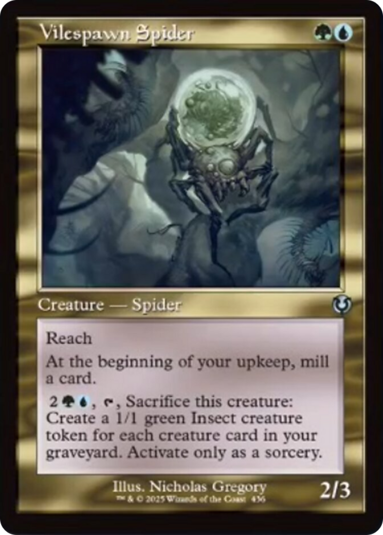 Vilespawn Spider (Retro Frame) [Innistrad Remastered] | Card Merchant Takapuna