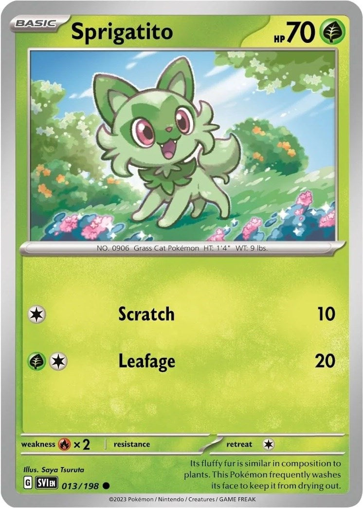 Sprigatito (013/198) (Paldea Collection) [Scarlet & Violet: Base Set] | Card Merchant Takapuna