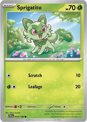 Sprigatito (013/198) (Paldea Collection) [Scarlet & Violet: Base Set] | Card Merchant Takapuna