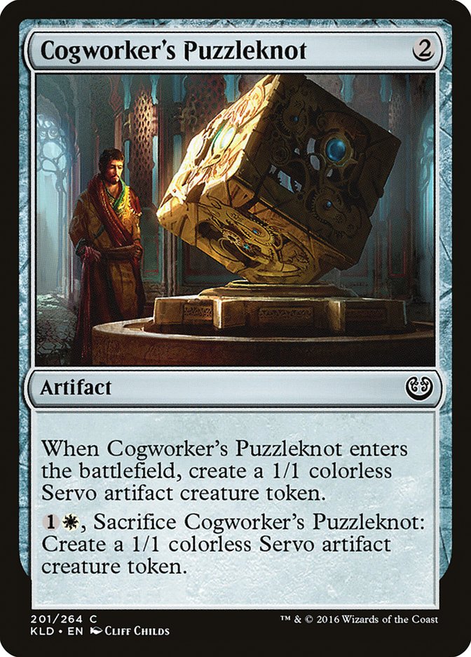 Cogworker's Puzzleknot [Kaladesh] | Card Merchant Takapuna