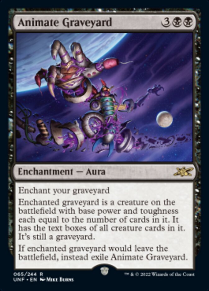 Animate Graveyard [Unfinity] | Card Merchant Takapuna