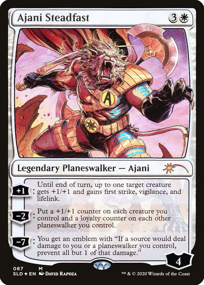 Ajani Steadfast [Secret Lair Drop Series] | Card Merchant Takapuna