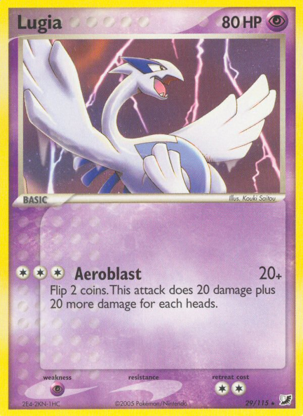 Lugia (29/115) [EX: Unseen Forces] | Card Merchant Takapuna