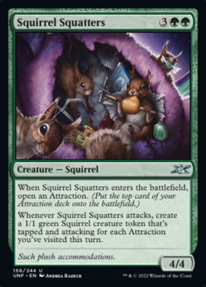 Squirrel Squatters [Unfinity] | Card Merchant Takapuna